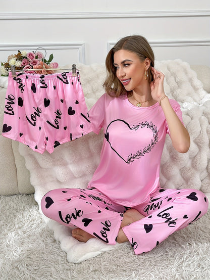 Unisex Pajama Set - Short Sleeve – view 2