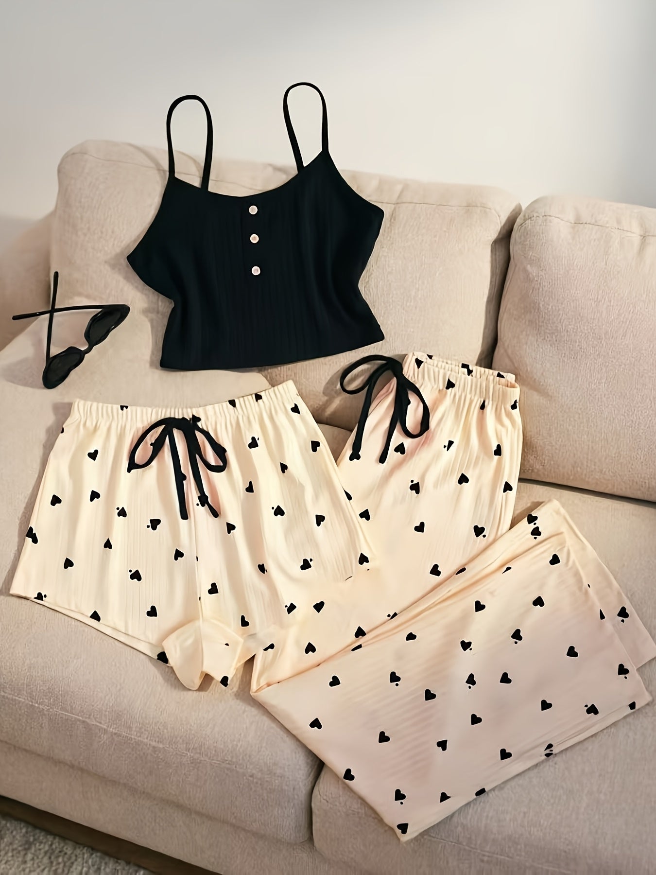 Unisex Pajama Set - Sleeveless – view 2