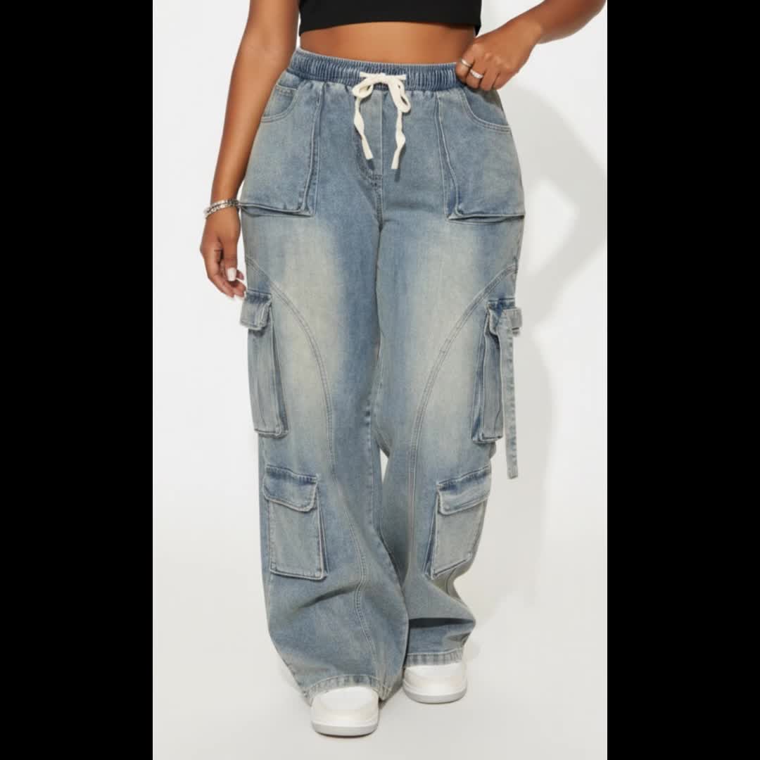 Unisex Pants - Denim-Look detail view