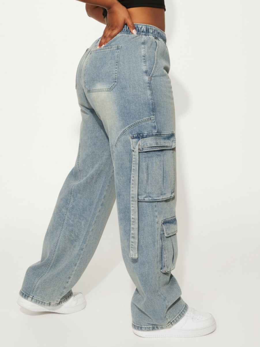 Unisex Pants - Denim-Look detail view