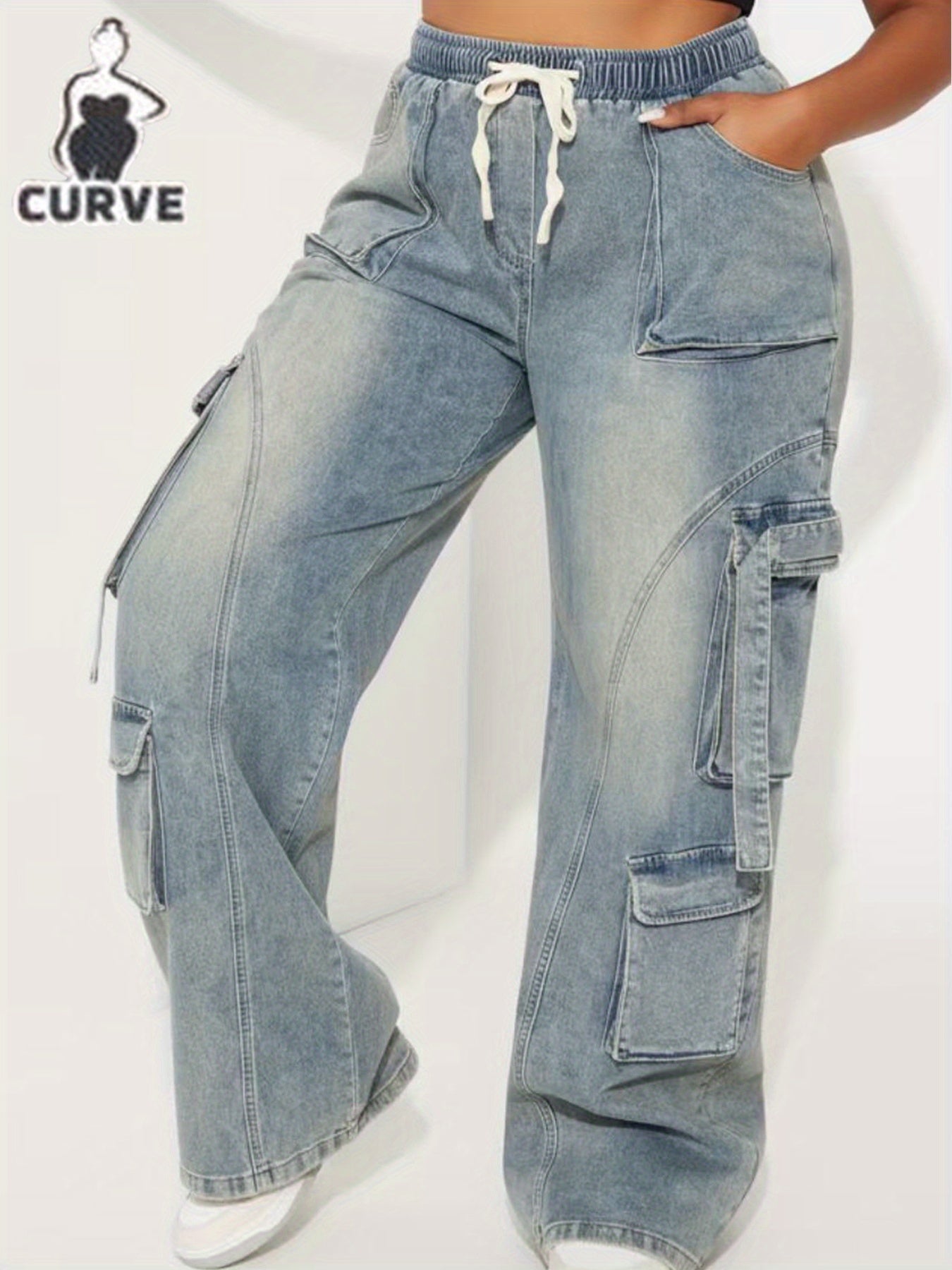 Unisex Pants - Denim-Look detail view