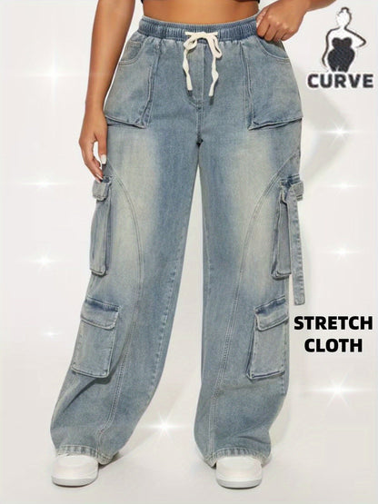 Unisex Pants - Denim-Look – Black option – main product image