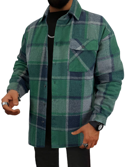Unisex Plaid Shirt - Short Sleeve – view 13