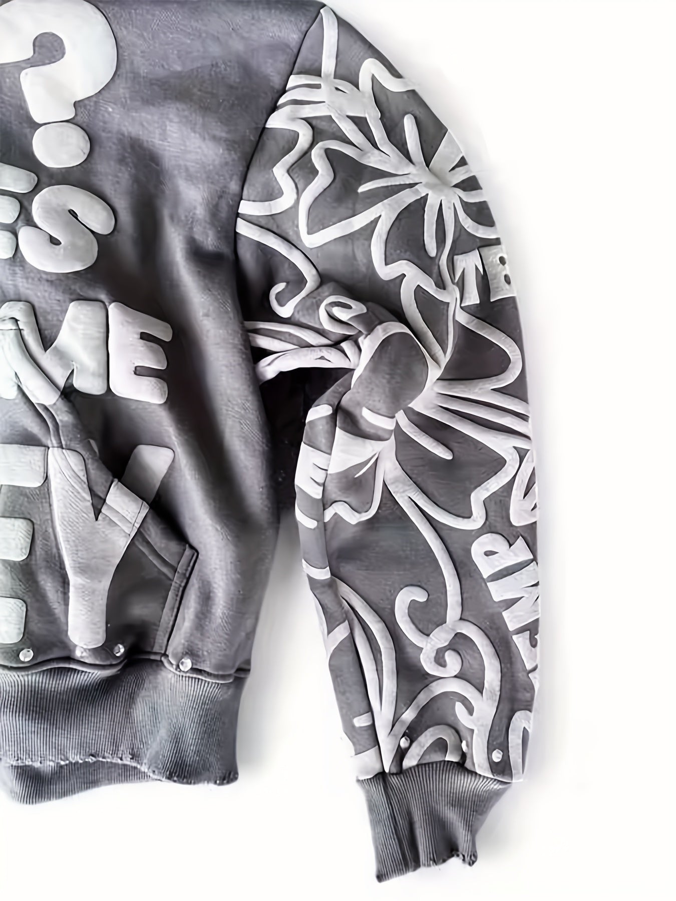 Unisex Relaxed Graphic Zip-Up Hoodie – view 8