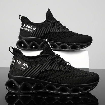 Unisex Running Shoes – Breathable Cushioned for Active Days – Black option – view 2