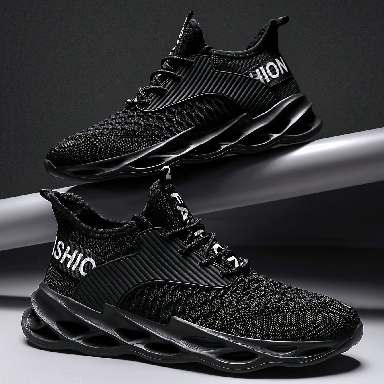 Unisex Running Shoes - Breathable Knit & Lightweight – view 4
