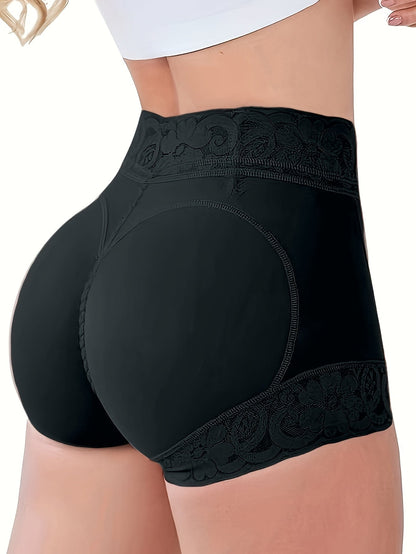 Unisex Shapewear Shorts – Black / Apricot – view 9