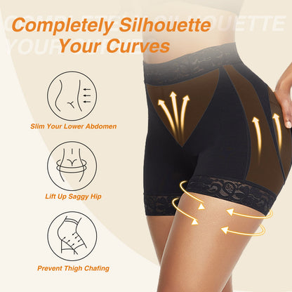Unisex Shapewear Shorts – Light Beige – view 13