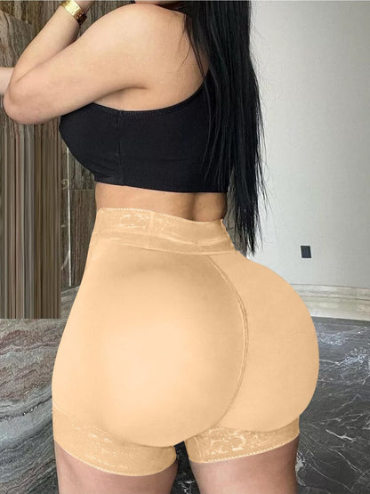 Unisex Shapewear Shorts – Light Beige – Beige option – view 7