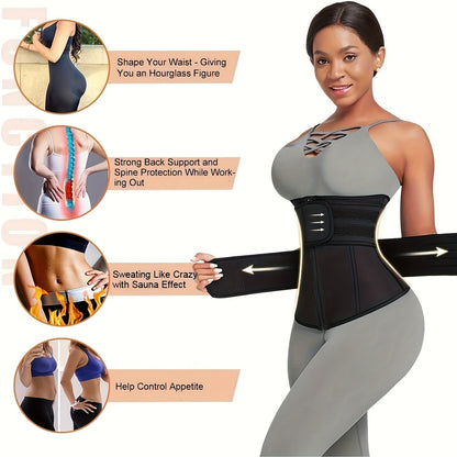 Unisex Shapewear – Waist Trimmer Belt for Women And Men Triple Wrap Ab Cincher Tummy – main product image