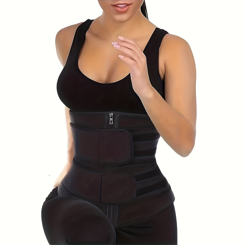 Unisex Shapewear – Waist Trimmer Belt for Women And Men Triple Wrap Ab Cincher Tummy – view 4