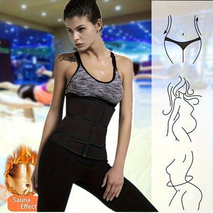 Unisex Shapewear – Waist Trimmer Belt for Women And Men Triple Wrap Ab Cincher Tummy – view 5