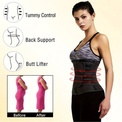 Unisex Shapewear – Waist Trimmer Belt for Women And Men Triple Wrap Ab Cincher Tummy – view 6