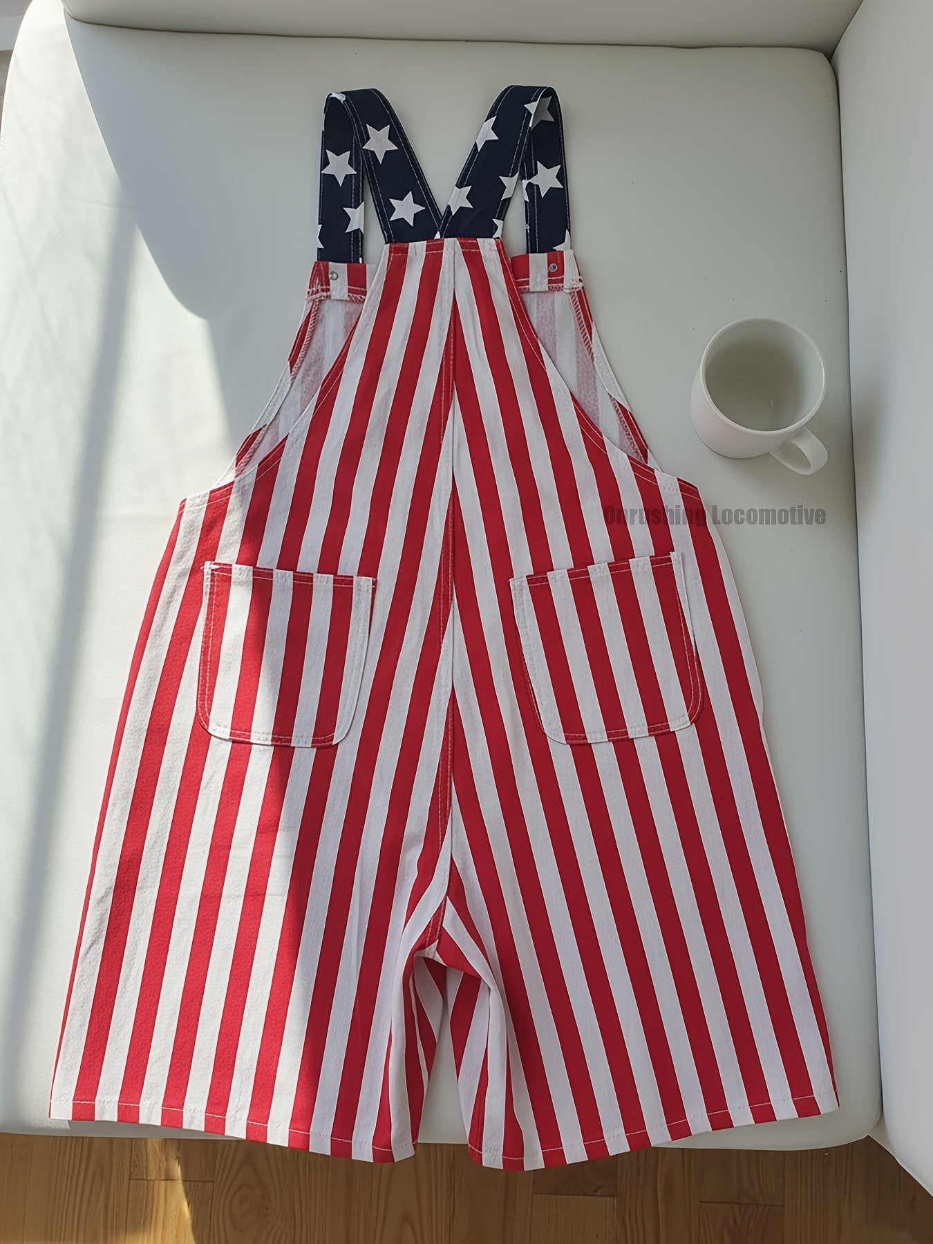 Unisex Short Overalls detail view