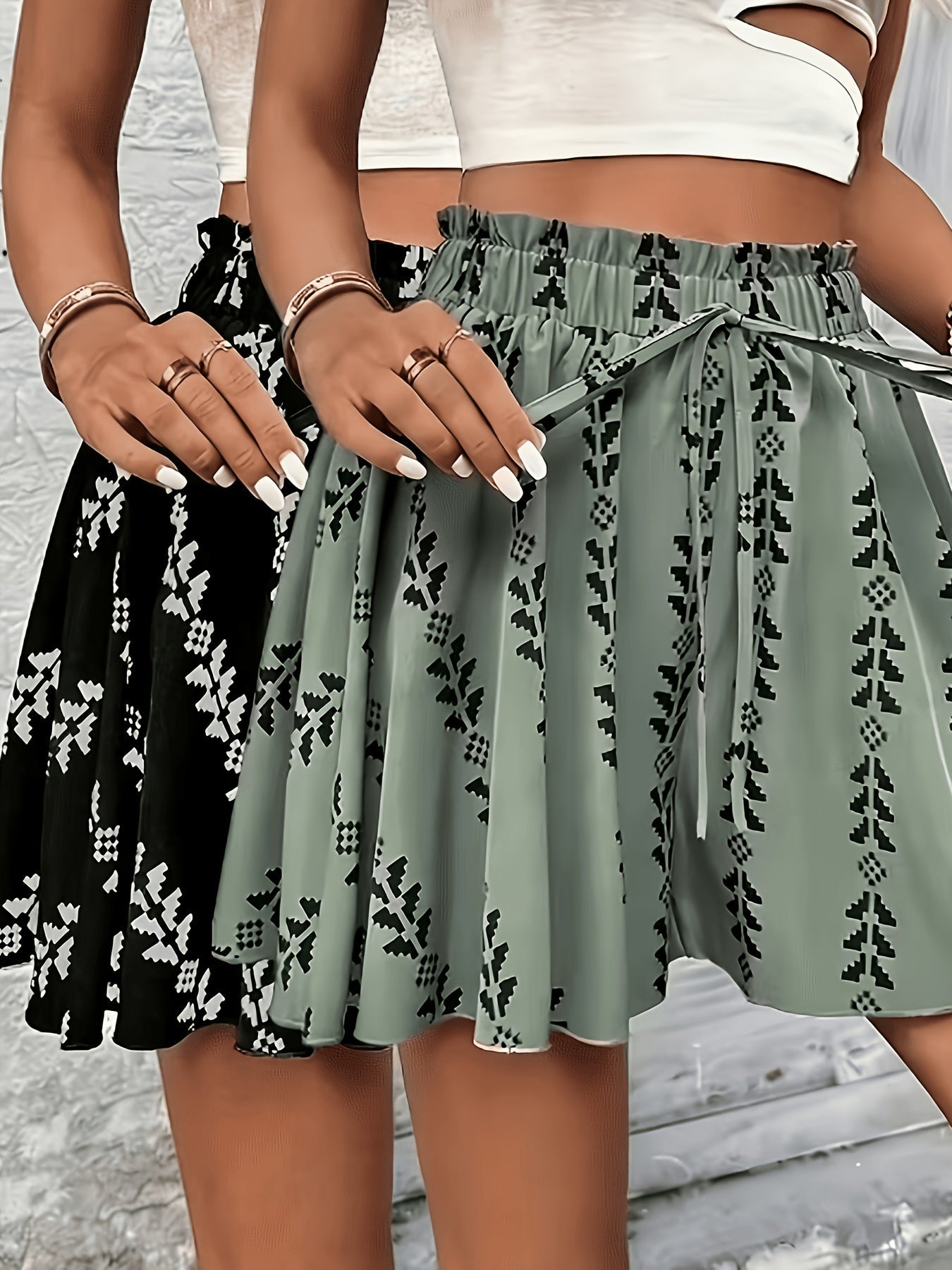 Unisex Shorts Outfit Set - Printed 2 detail view