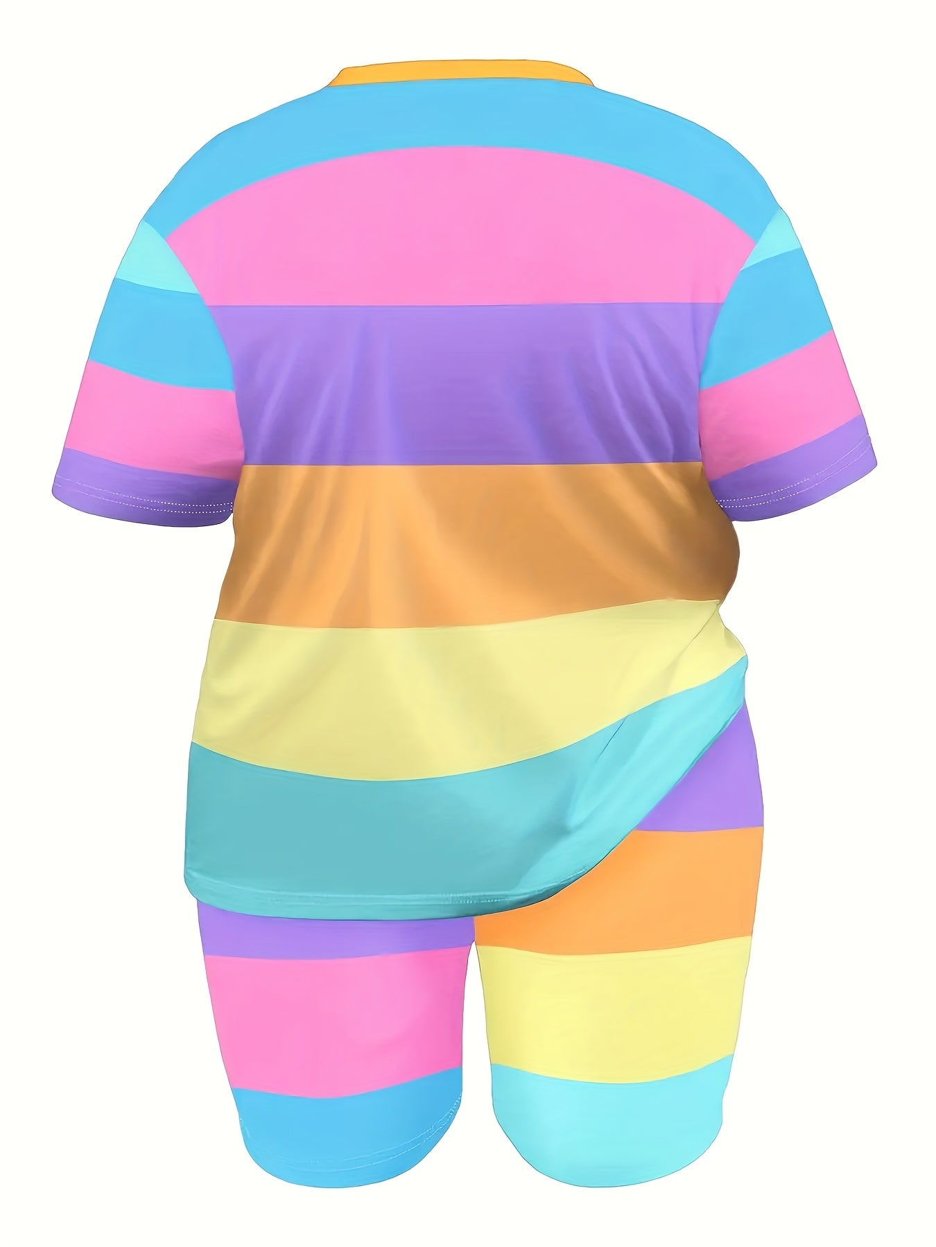 Unisex Shorts Outfit Set - Printed – Sizes 1XL–6XL detail view