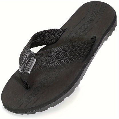 Unisex Slippers – Non-Slip Sole Cushioned Comfort for Beach & Water – Black option – view 6