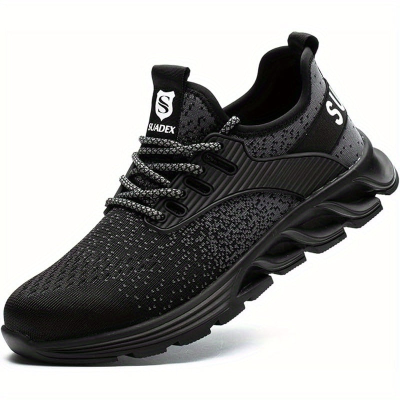 Unisex Sneakers – Breathable Mesh Lightweight for Everyday Wear – Black option – view 3