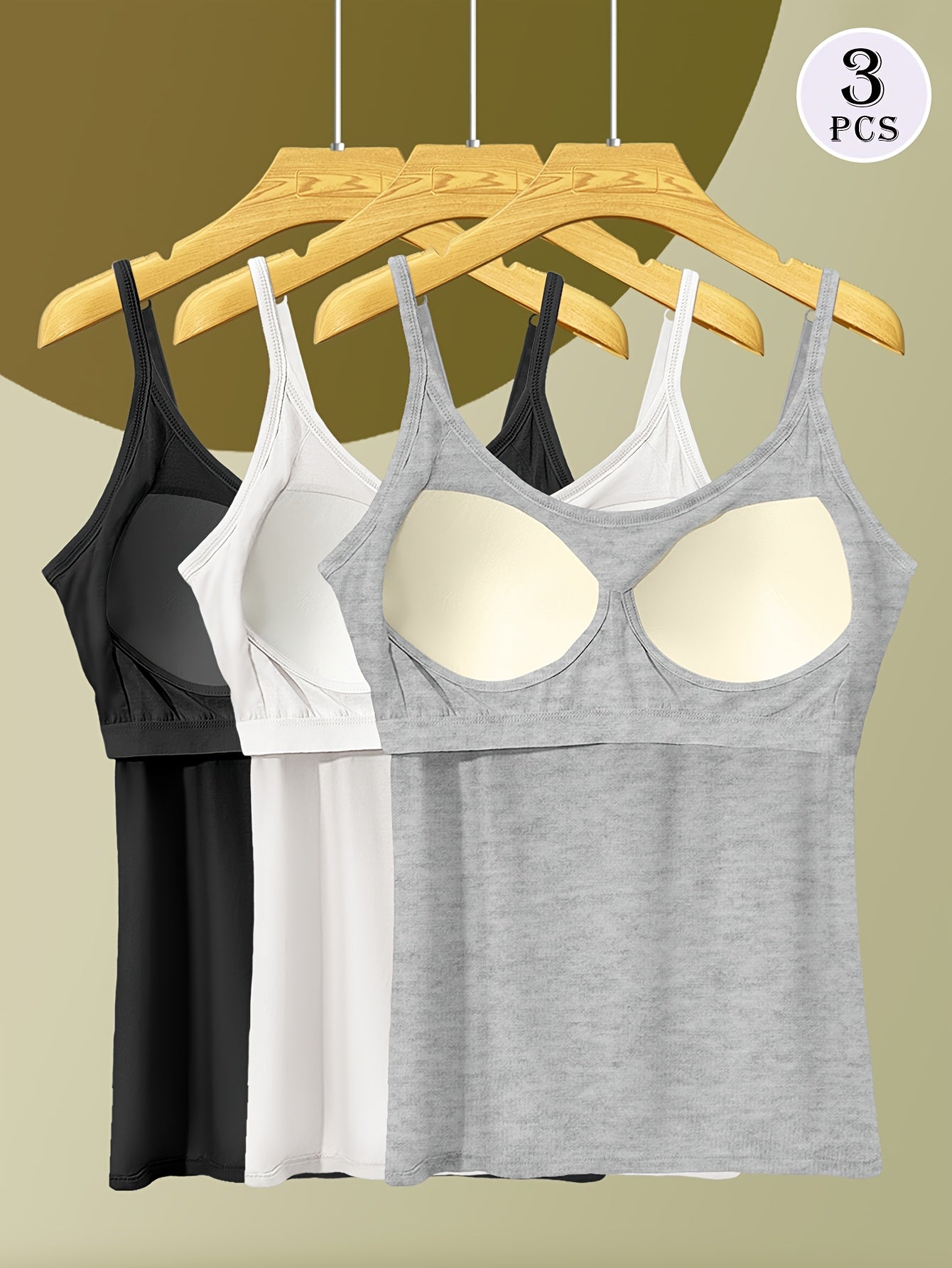 Unisex Solid Color Camisole - Sleeveless – view 6