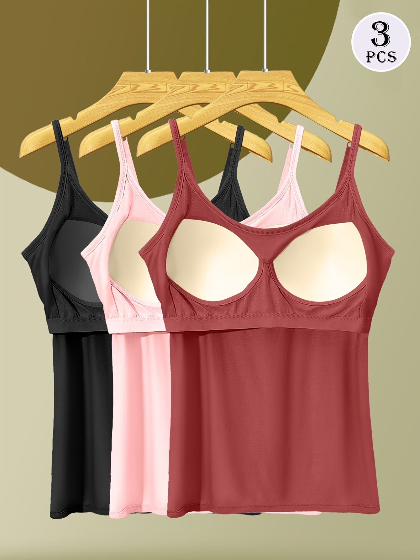 Unisex Solid Color Camisole - Sleeveless – view 10