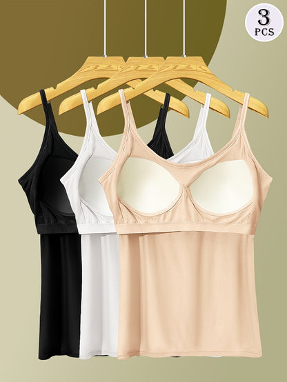 Unisex Solid Color Camisole - Sleeveless – view 14