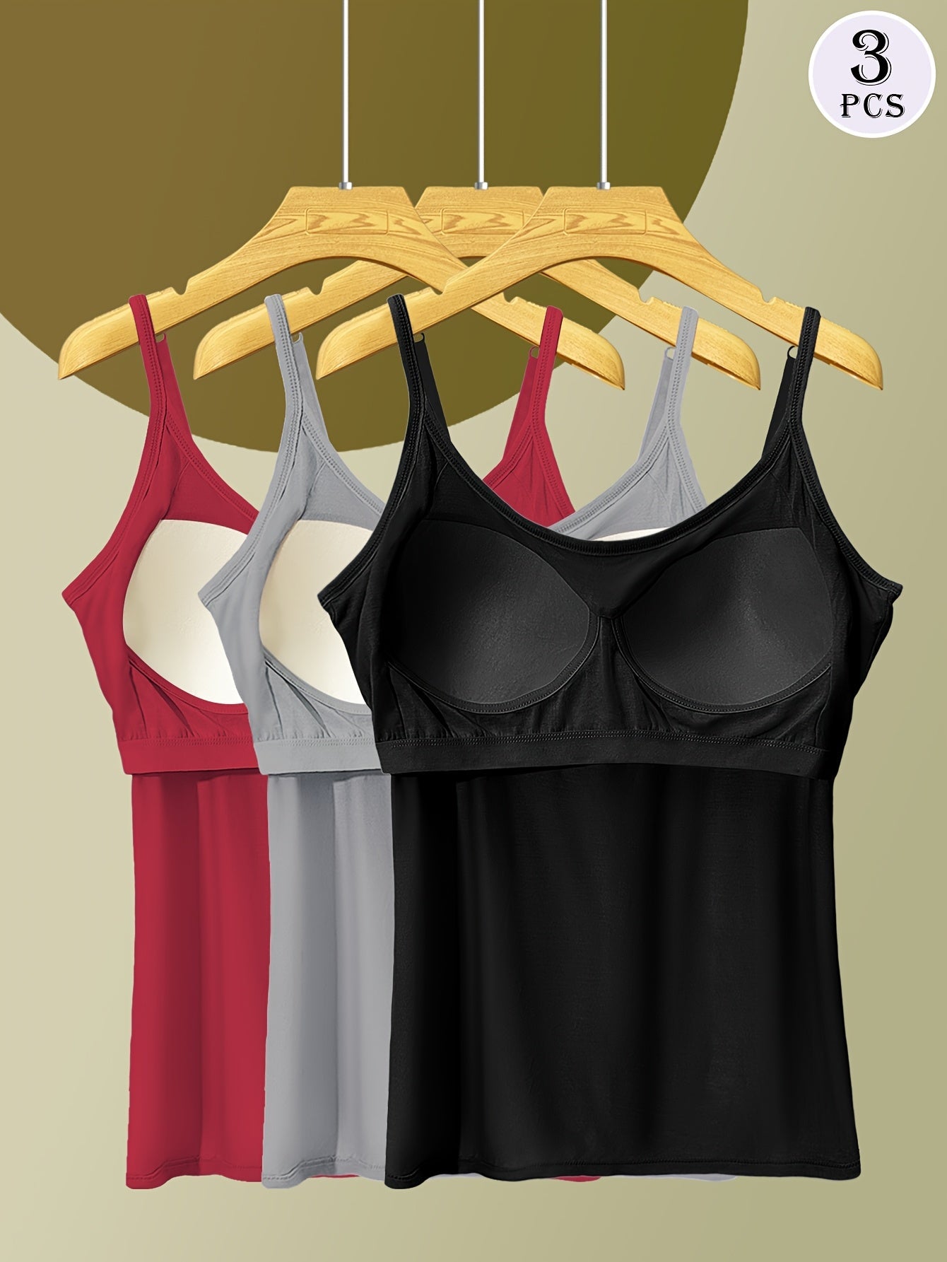Unisex Solid Color Camisole - Sleeveless – view 16