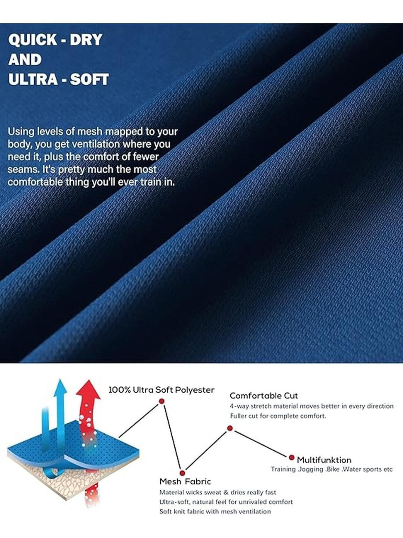 Unisex Solid Color Performance Shirt - Long Sleeve – view 7