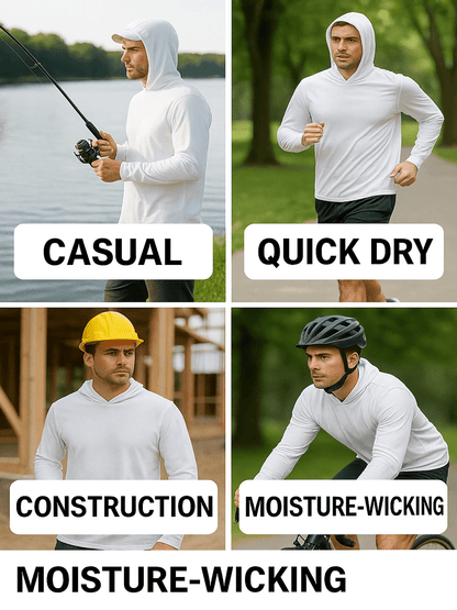 Unisex Solid Color Performance Shirt - Long Sleeve – view 9