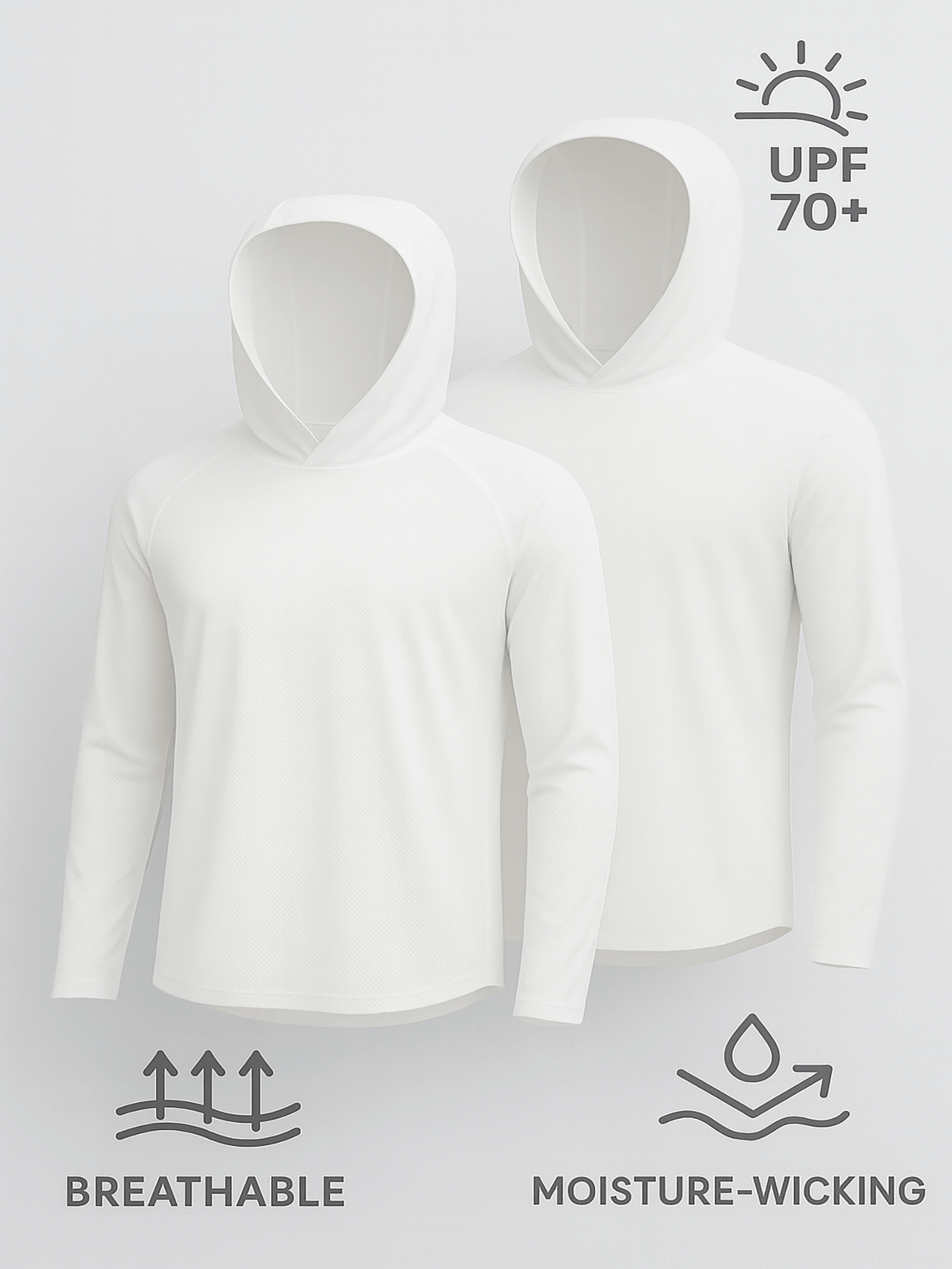 Unisex Solid Color Performance Shirt - Long Sleeve – view 12