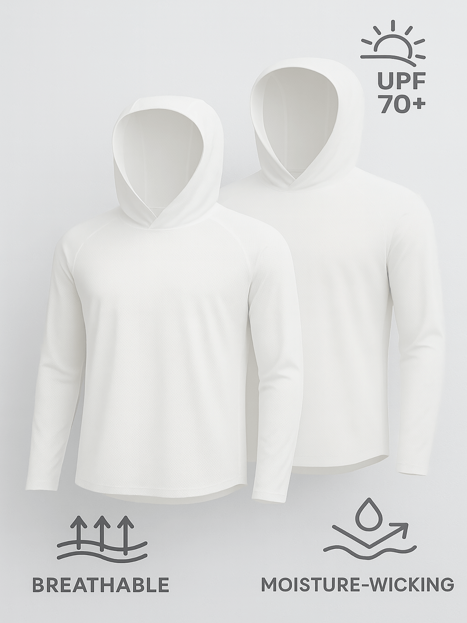 Unisex Solid Color Performance Shirt - Long Sleeve – view 12