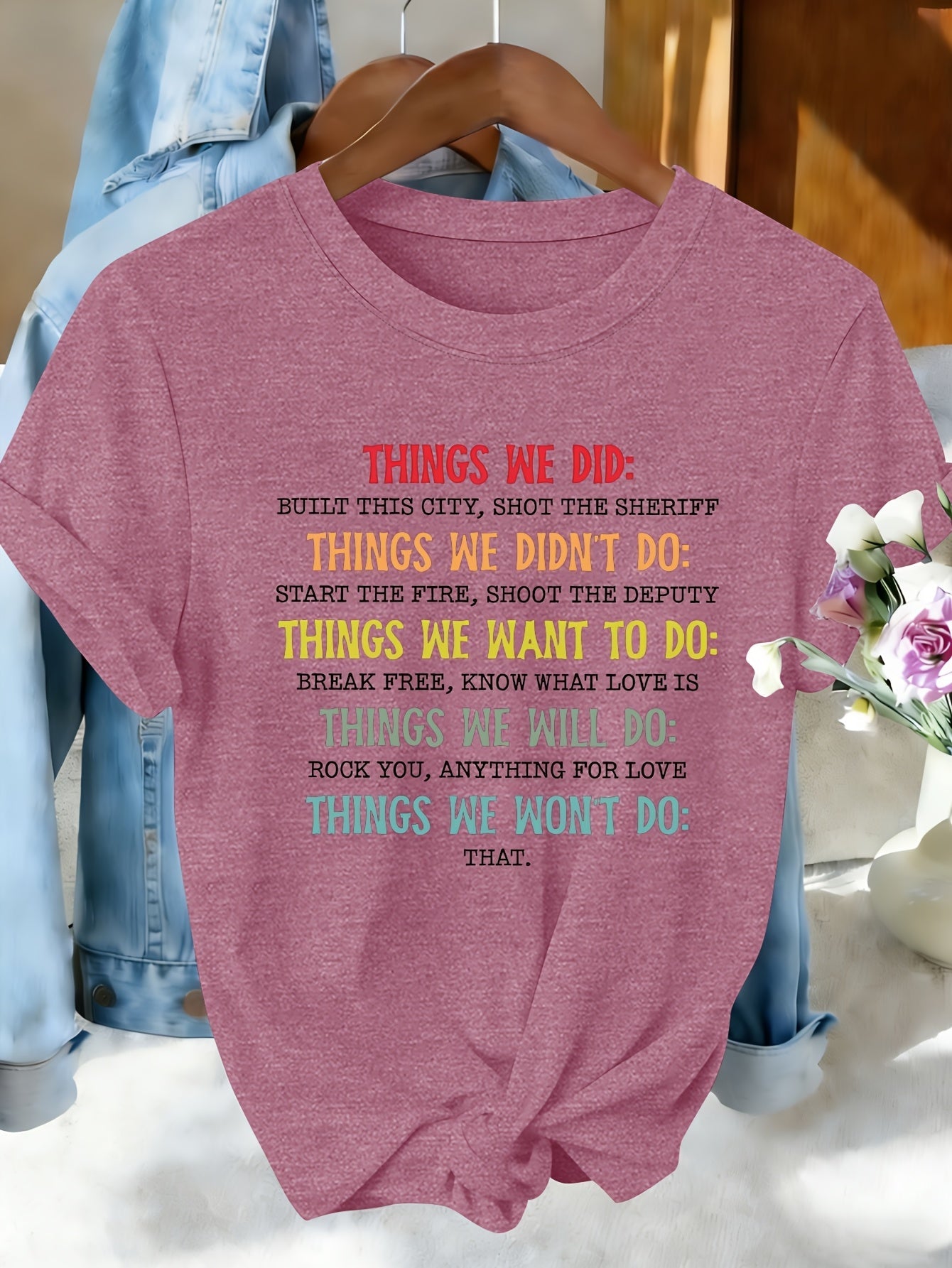Unisex Solid Color T-Shirt – main product image