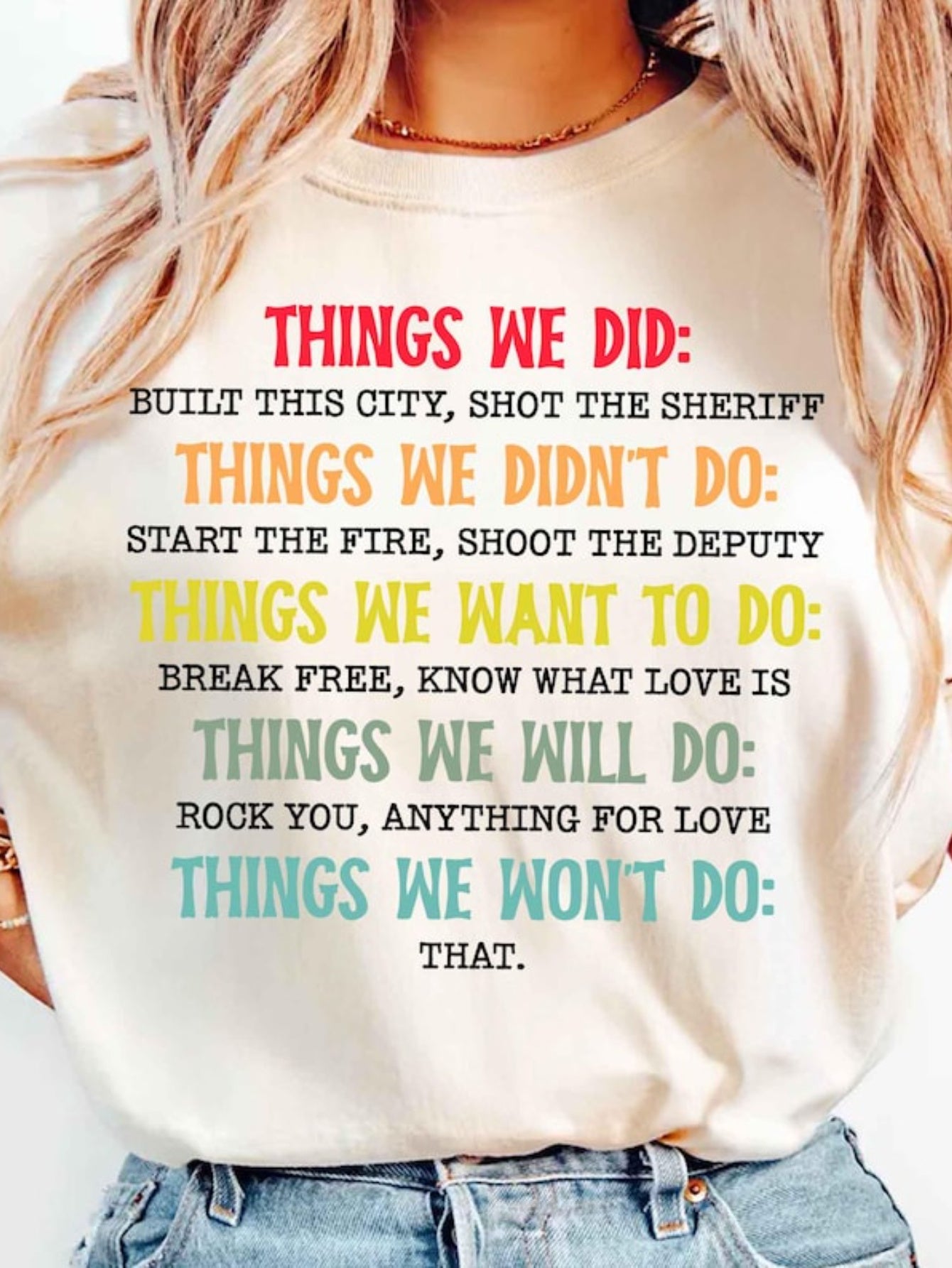 Unisex Solid Color T-Shirt detail view