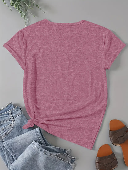 Unisex Solid Color T-Shirt detail view