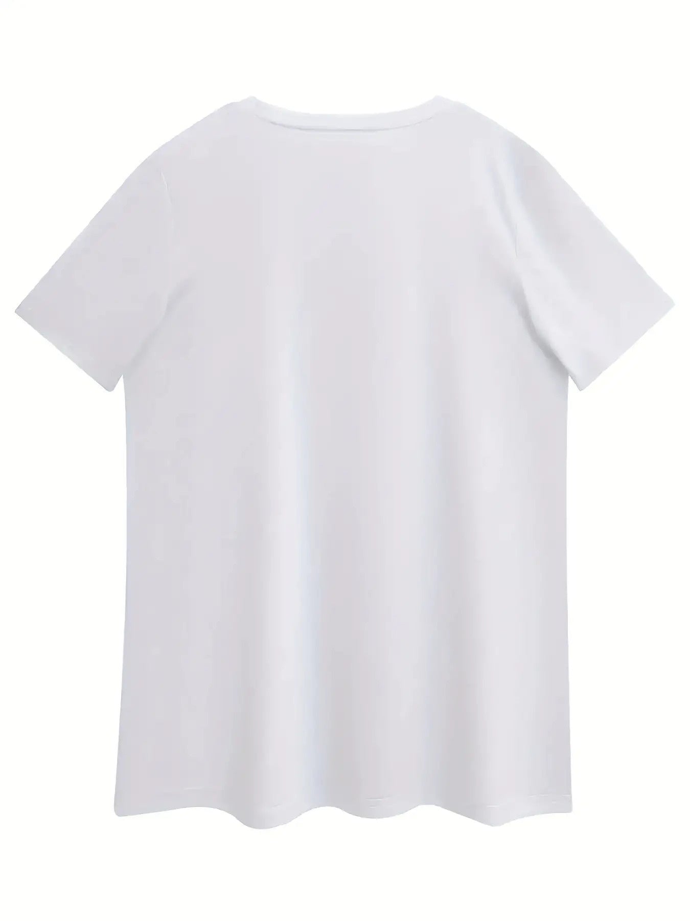 Unisex Solid Color T-Shirt - Short Sleeve – Orange / Purple – view 6