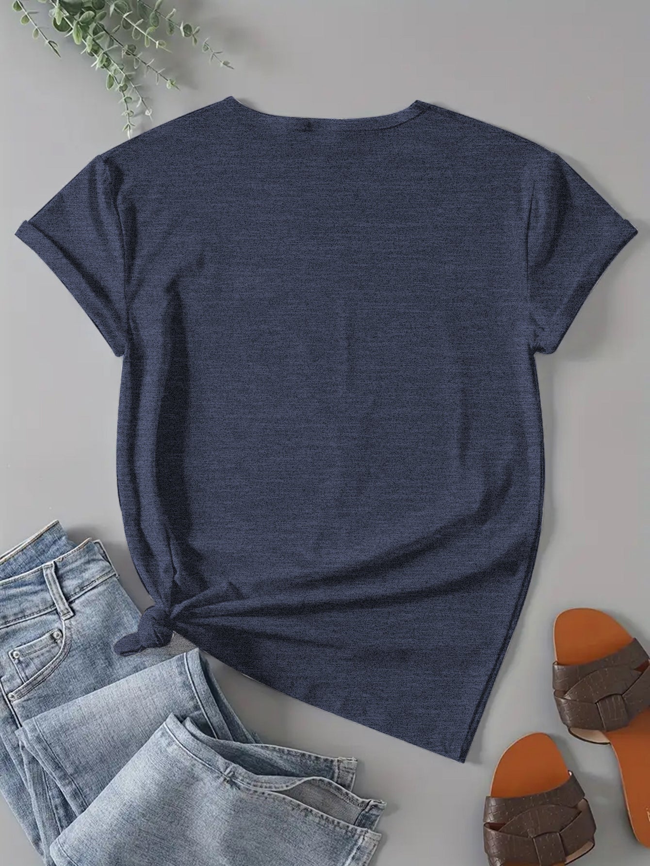 Unisex Solid Color T-Shirt - Short Sleeve – Sizes 0XL–4XL – view 15
