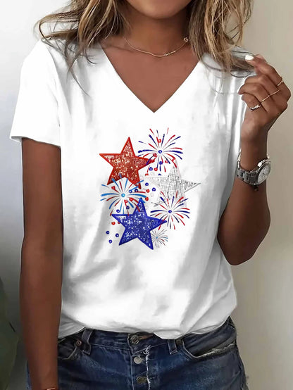 Unisex Solid Color T-Shirt - Short Sleeve – White Colorway 63301 detail view