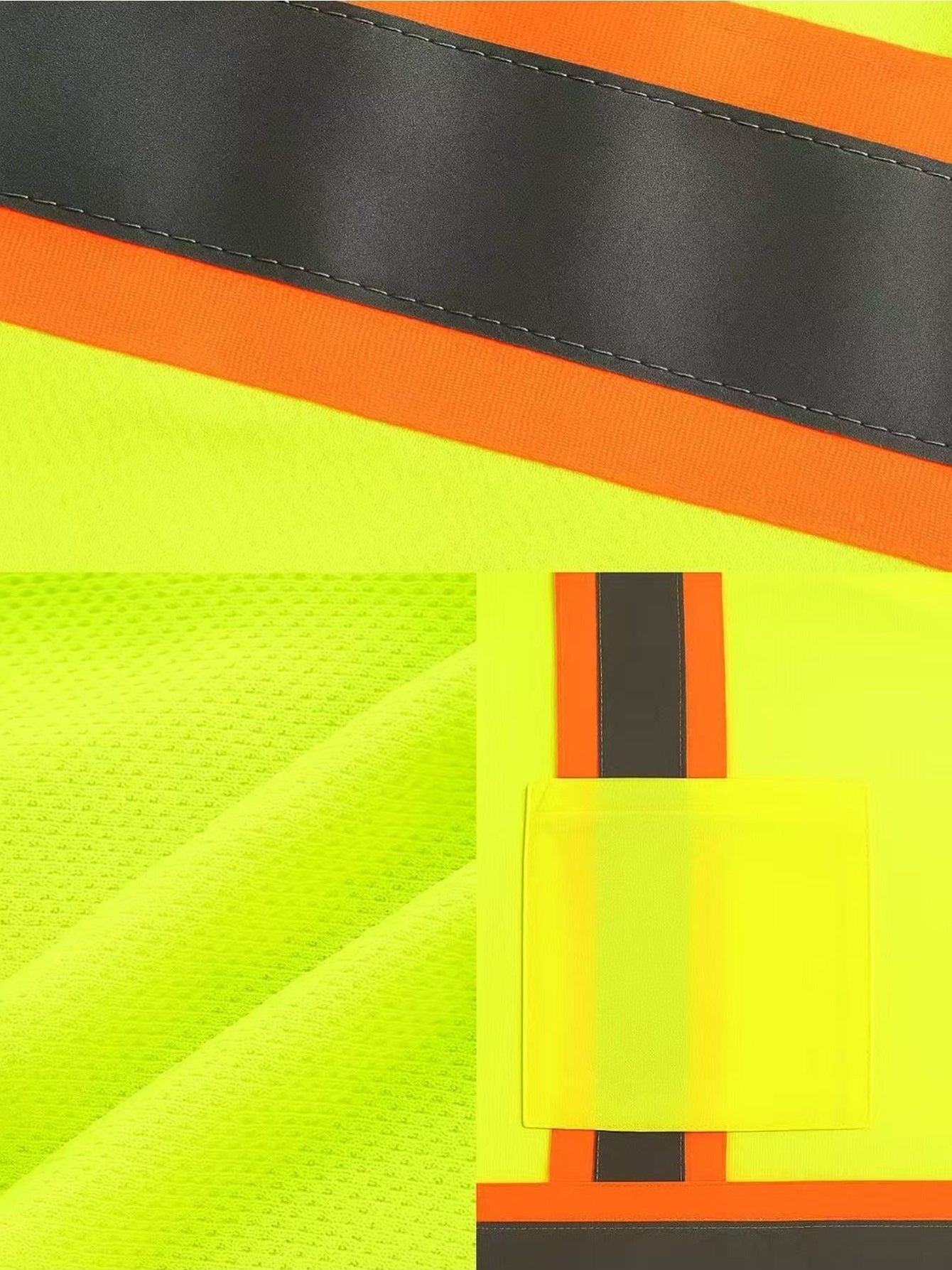 Unisex Striped Performance T-Shirt - Long Sleeve detail view