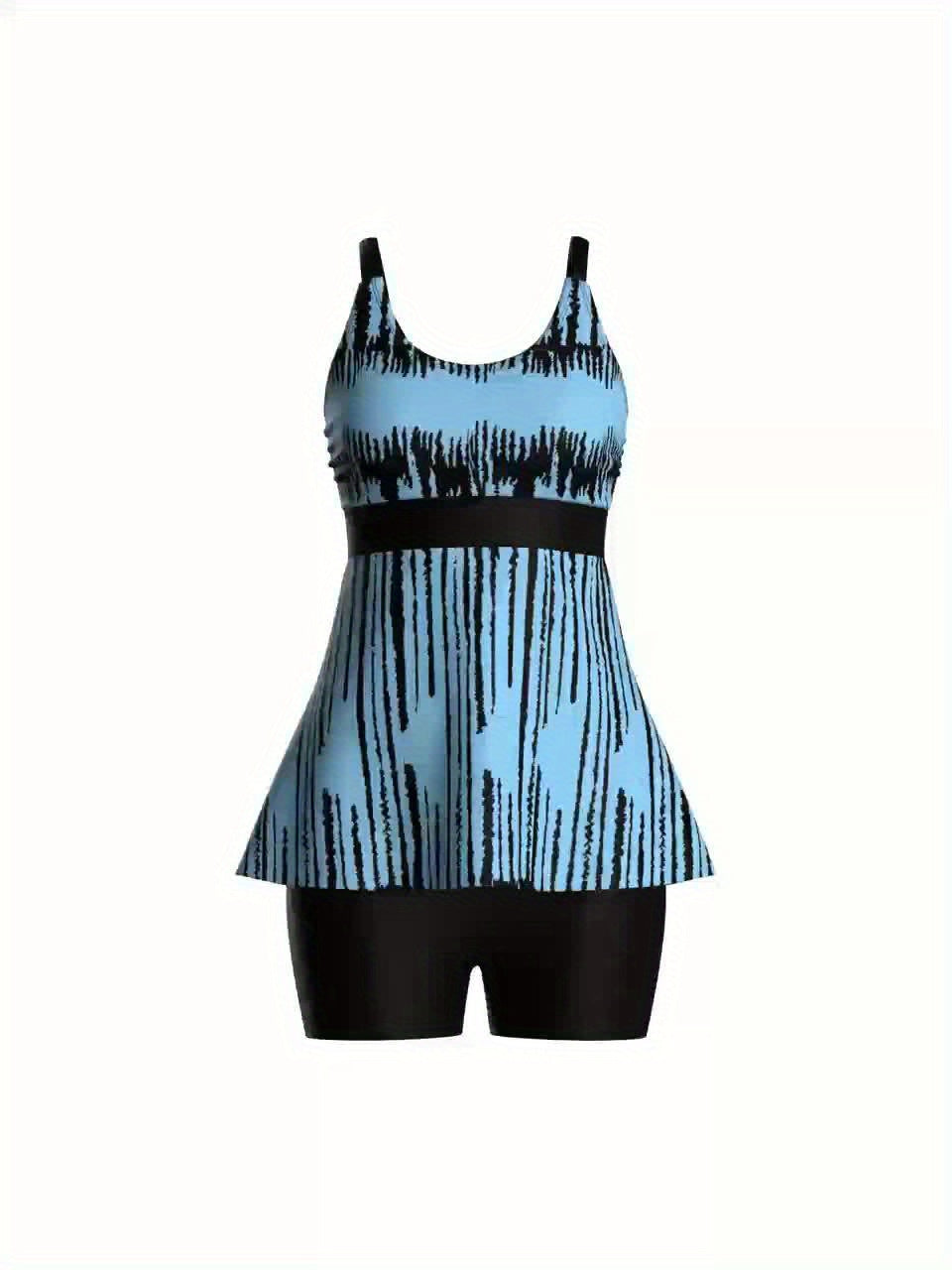 Unisex Swim Shorts - Printed detail view