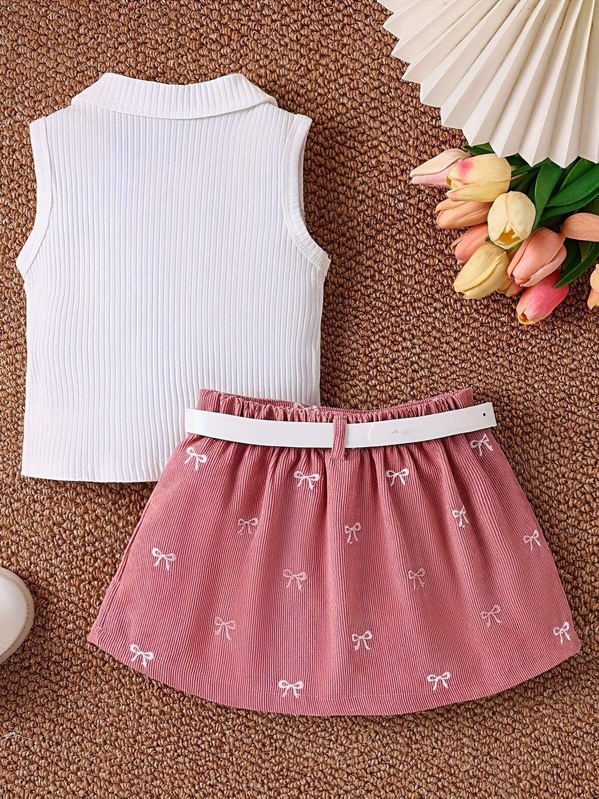 Unisex Two-Piece Outfit Set - Graphic – Pink – view 2