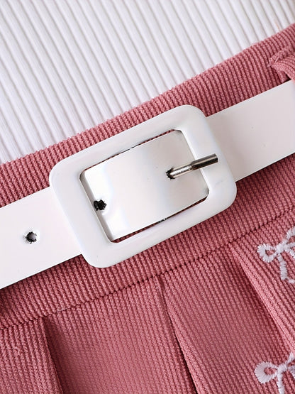 Unisex Two-Piece Outfit Set - Graphic – Pink – view 5