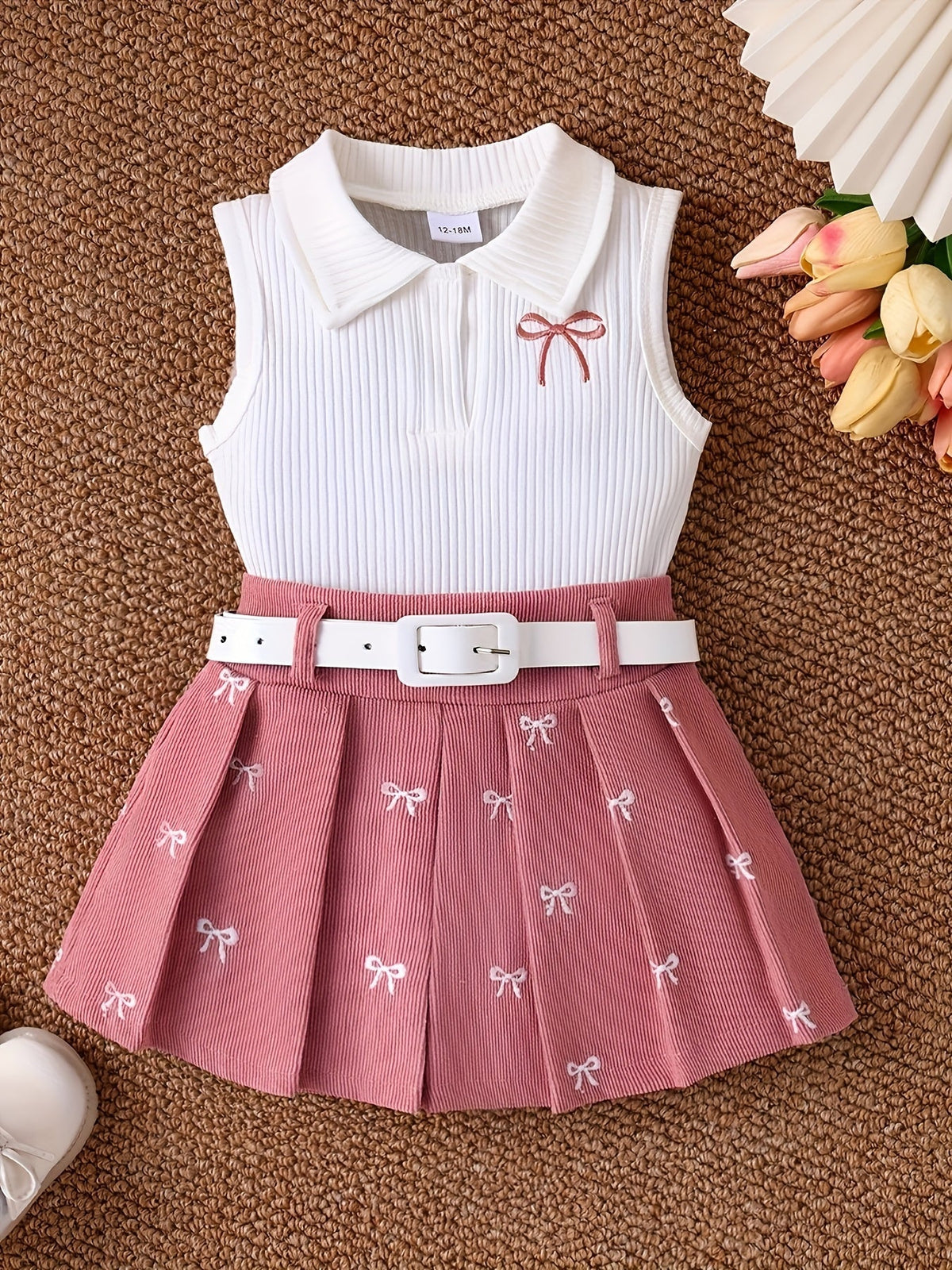 Unisex Two-Piece Outfit Set - Graphic – Pink – view 17