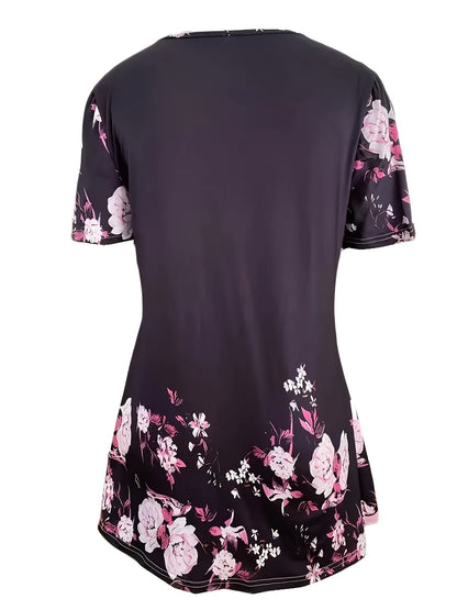 Unisex Two-Piece Outfit Set - Short Sleeve – Black / Sizes S–XXL detail view
