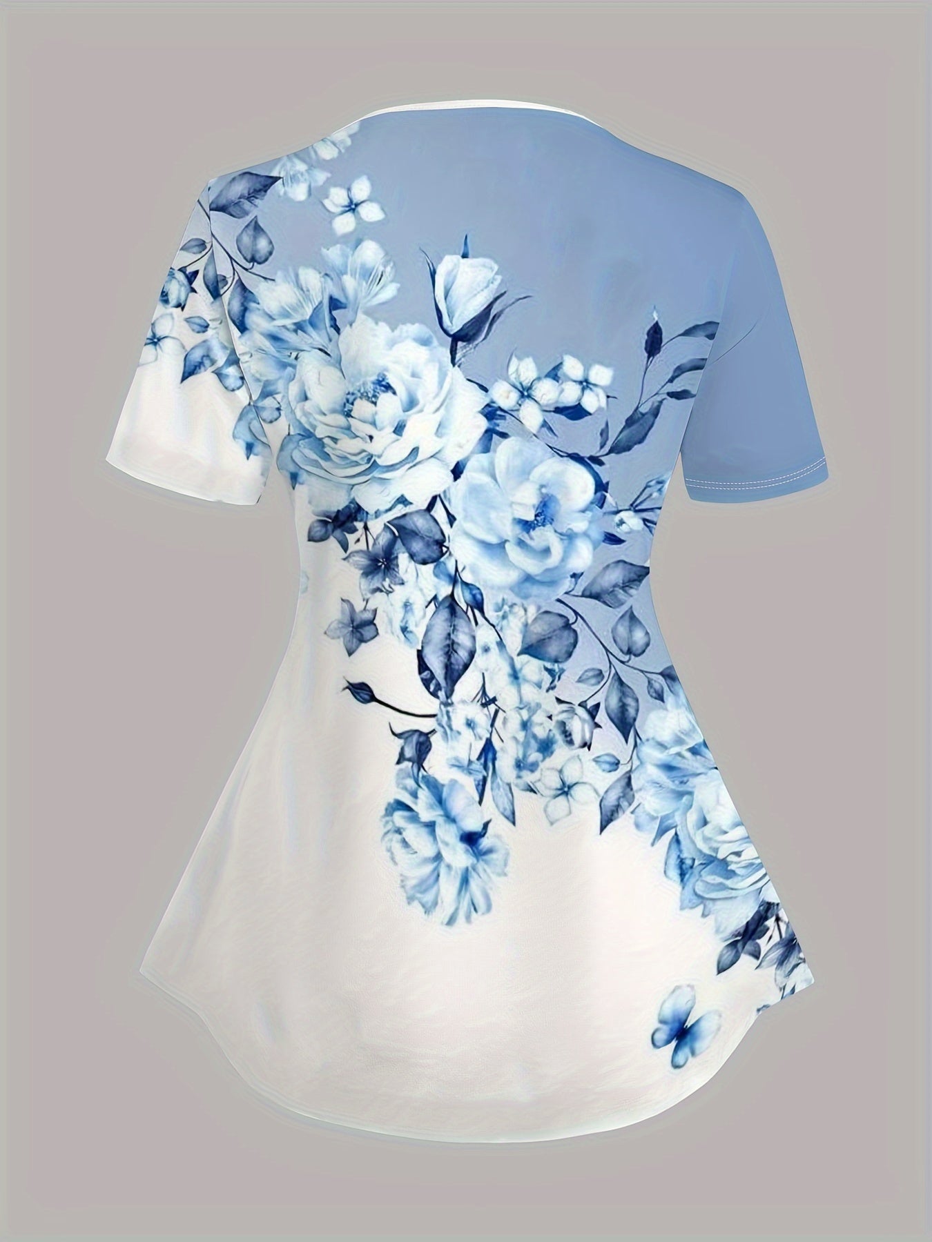Unisex Two-Piece Outfit Set - Short Sleeve – Multicolor Colorway 13733 detail view