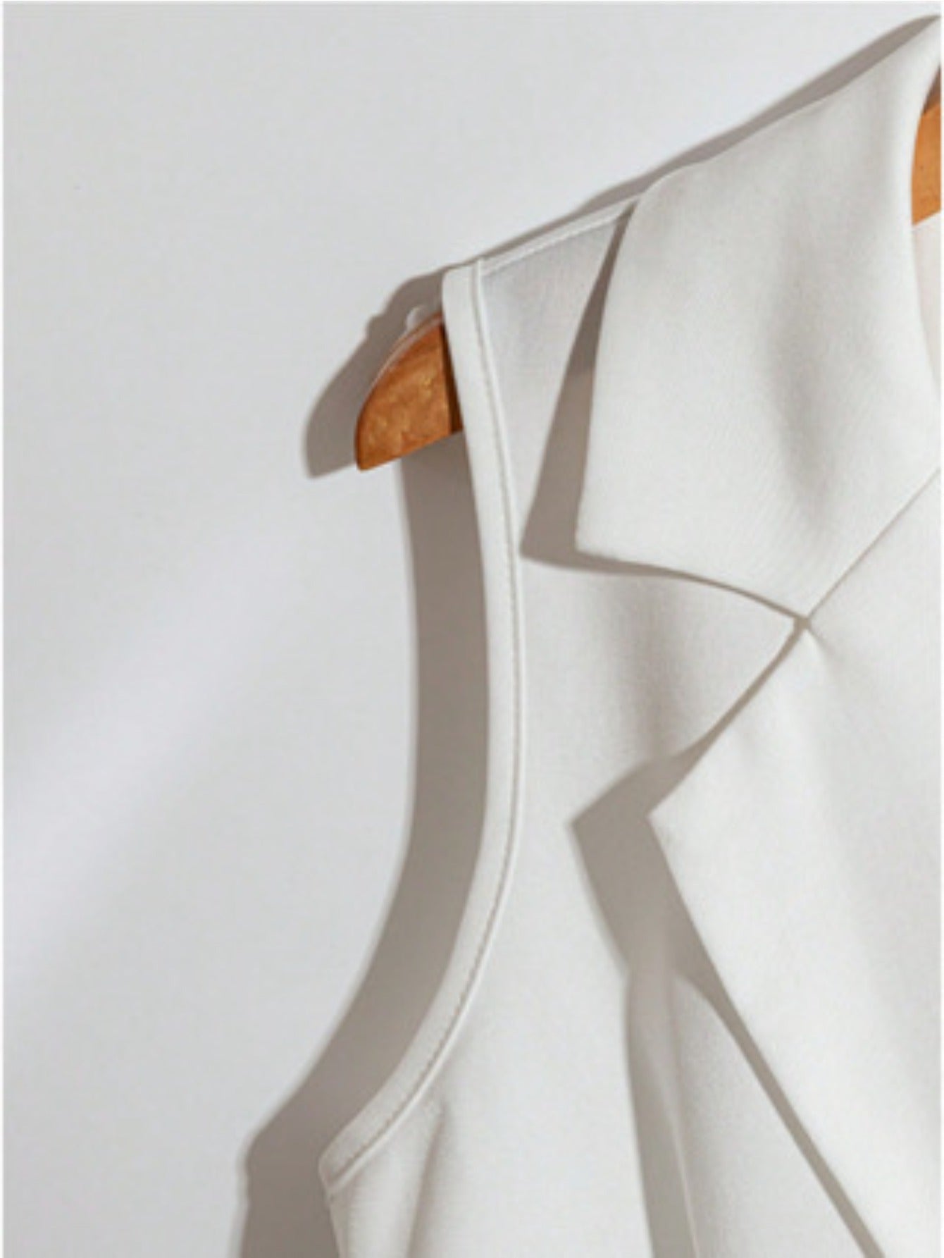Unisex Two-Piece Outfit Set – White detail view