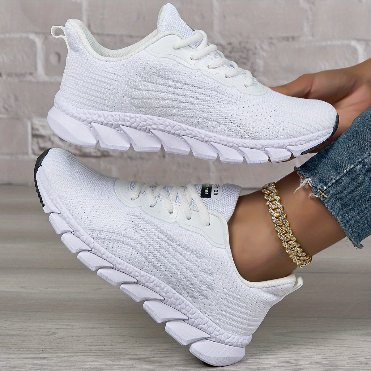 Unisex Walking Shoes – Breathable Mesh Cushioned Comfort for Active Days – view 3