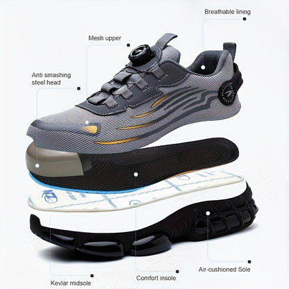 Unisex Work & Safety Shoes - Crush Resistant & Slip-On – view 4