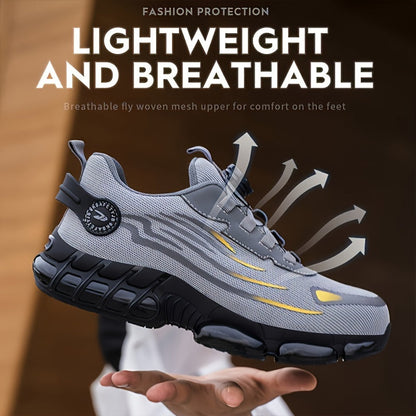 Unisex Work & Safety Shoes - Crush Resistant & Slip-On – view 5