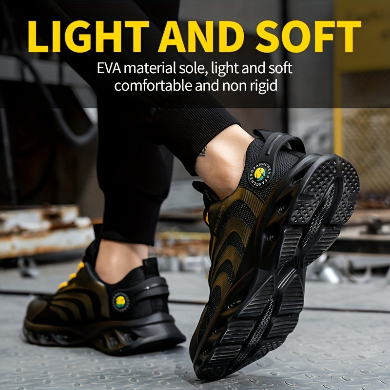 Unisex Work & Safety Shoes - Puncture Resistant & Slip-On – view 8