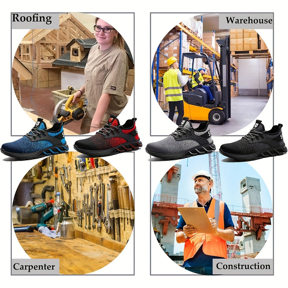 Unisex Work & Safety Shoes - Steel Toe Protection & Non-Slip Sole – view 3