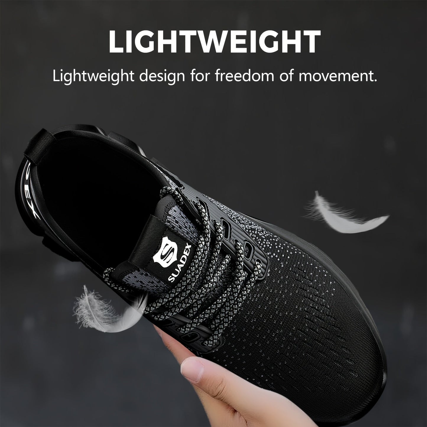 Unisex Work & Safety Shoes - Steel Toe Protection & Non-Slip Sole – view 7